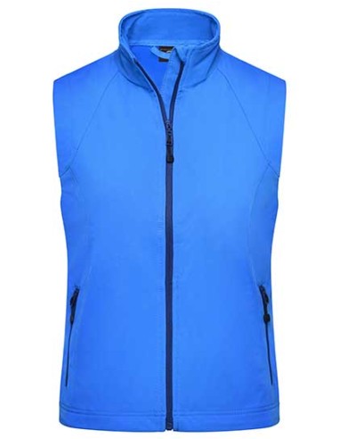 J-JN1023-Ladies Softshell Vest